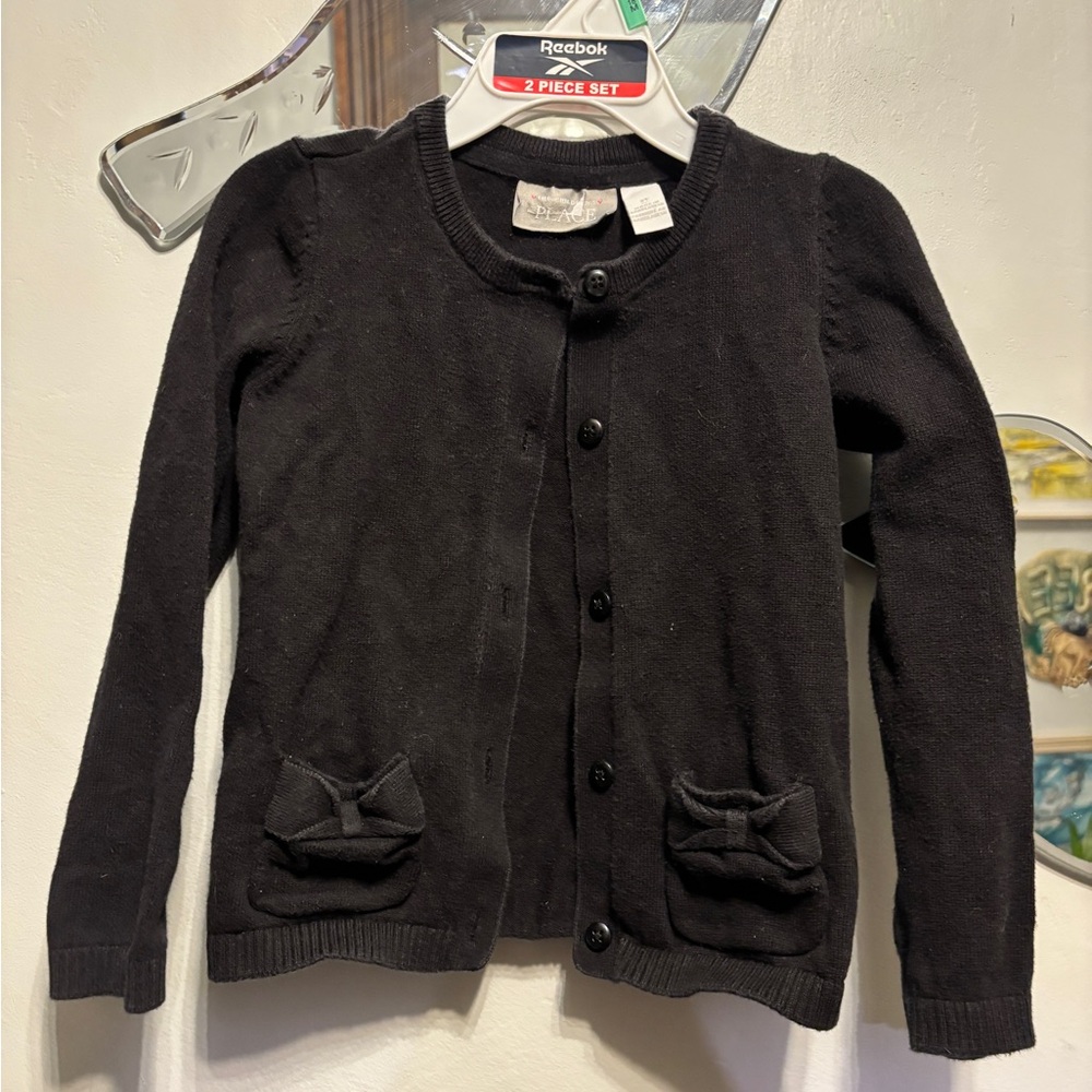 Children’s Place black caridgan 3T